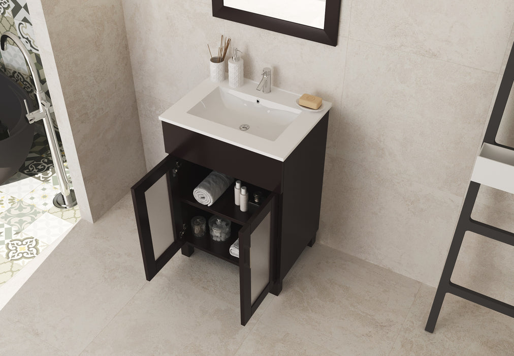 Nova 24 - Cabinet with Ceramic Basin Countertop