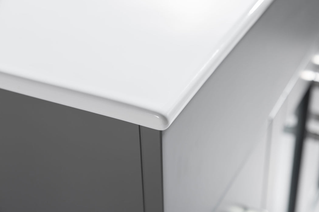 Nova 36 - Cabinet with Ceramic Basin Countertop