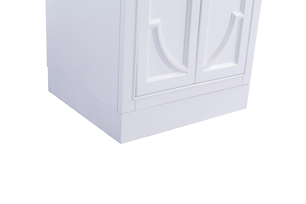 Odyssey - 24 - Cabinet with Matte White VIVA Stone Solid Surface Countertop