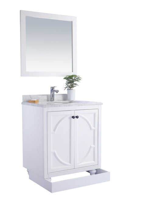 Odyssey - 30 - Cabinet with Matte White VIVA Stone Solid Surface Countertop