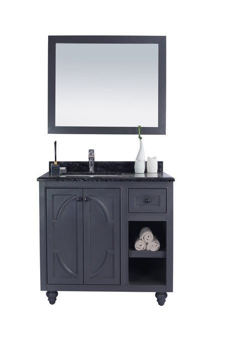 Odyssey - 36 - Cabinet with Black Wood Countertop