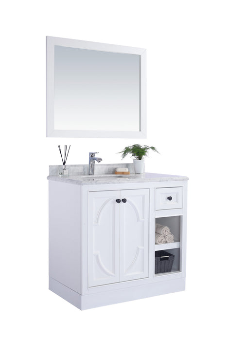 Odyssey - 36 - Cabinet with White Stripes Countertop