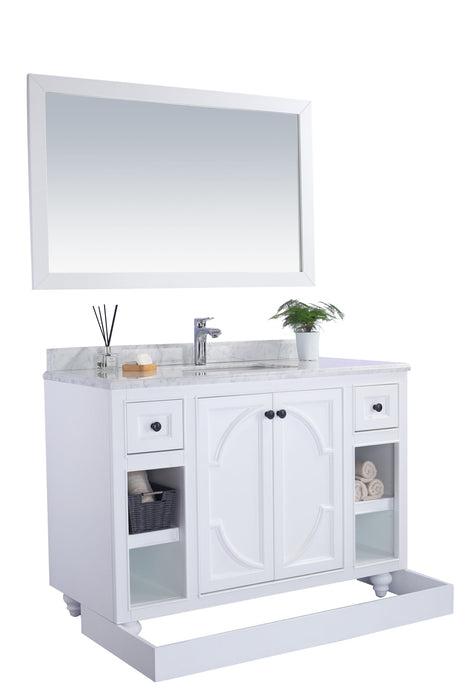Odyssey - 48 - Cabinet with White Carrera Countertop