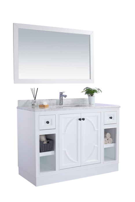 Odyssey - 48 - Cabinet with White Stripes Countertop