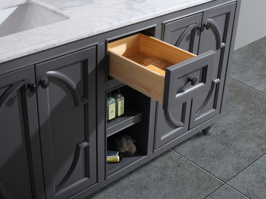 Odyssey - 60 - Cabinet with Matte VIVA Stone Solid Surface Countertop