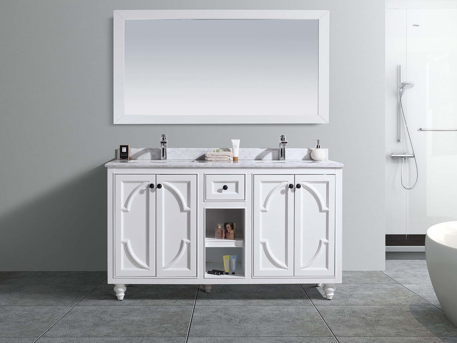 Odyssey - 60 - Cabinet with White Carrera Countertop