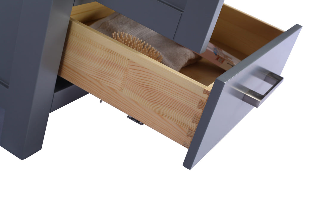 Wilson 24 - Grey Cabinet with Countertop