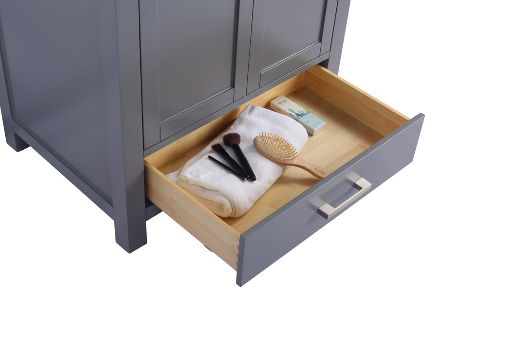 Wilson 30 - Grey Cabinet with Countertop