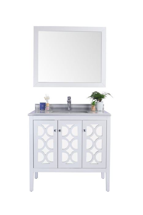 Mediterraneo - 36 - Cabinet with White Stripes Countertop