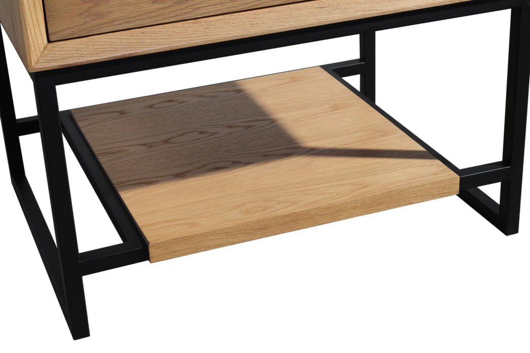 Alto 30 - California White Oak Cabinet with VIVA Stone Solid Surface Countertop