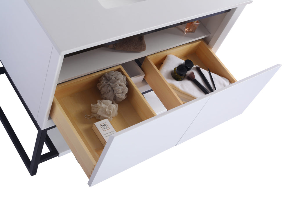 Alto 36 - White Cabinet with Countertop