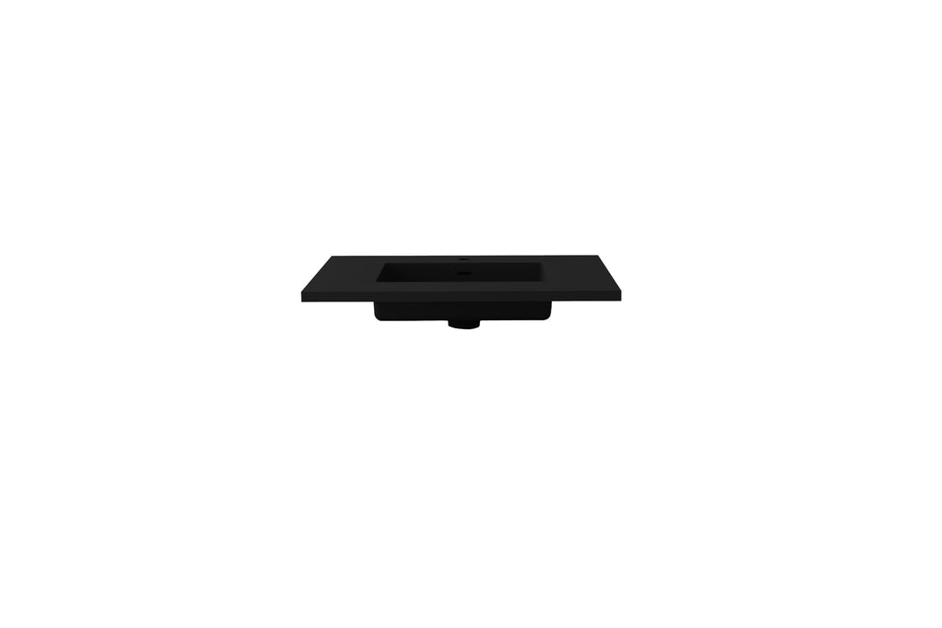 VIVA Stone Matte Black - Solid Surface Countertop