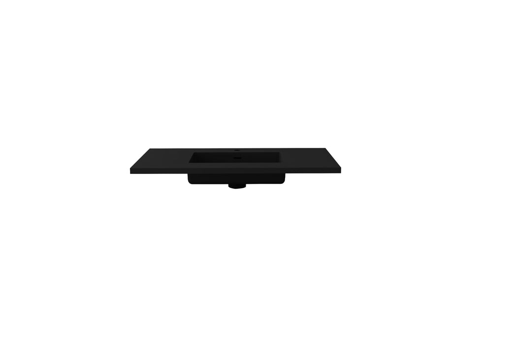 VIVA Stone Matte Black - Solid Surface Countertop