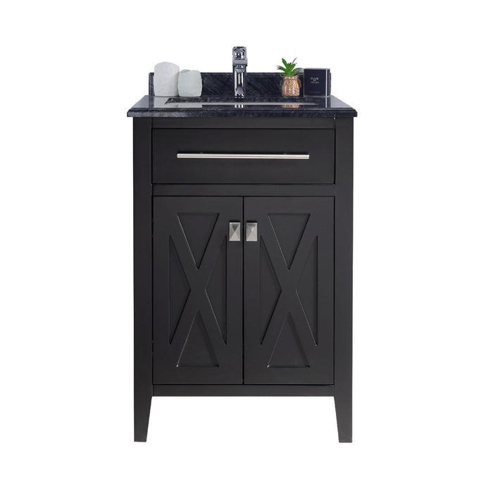 Wimbledon - 24 -  Cabinet with Black Wood Countertop
