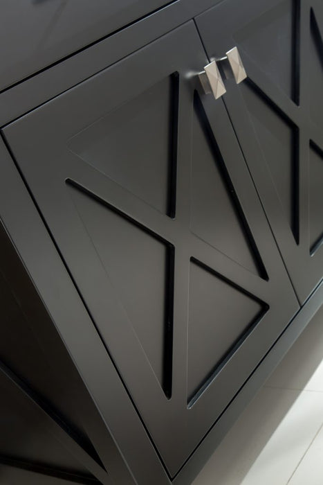 Wimbledon - 60 -  Cabinet with Black Wood Countertop