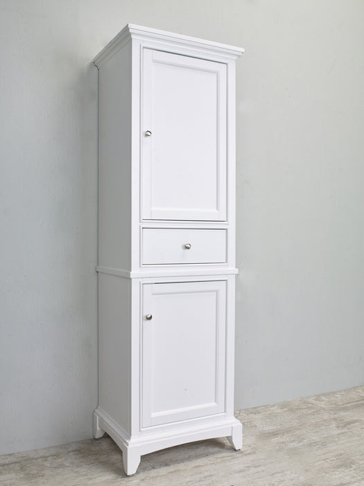 Eviva Elite Stamford 24" Solid Wood Side/Linen Bathroom Cabinet