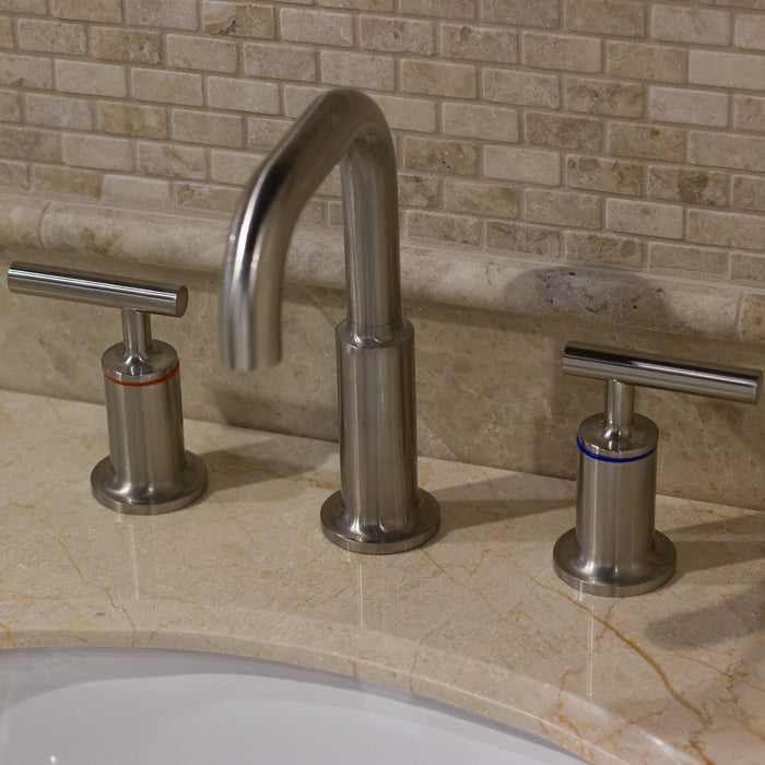 Eviva Purist 2 Handles (3 Holes) Bathroom Sink Faucet
