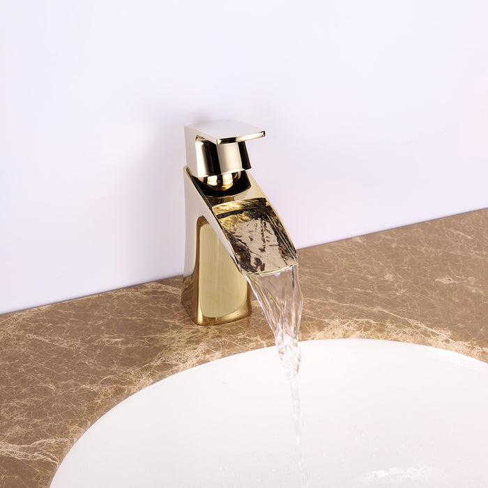Eviva Lulu Single Handle (1 Hole) Bathroom Sink Faucet