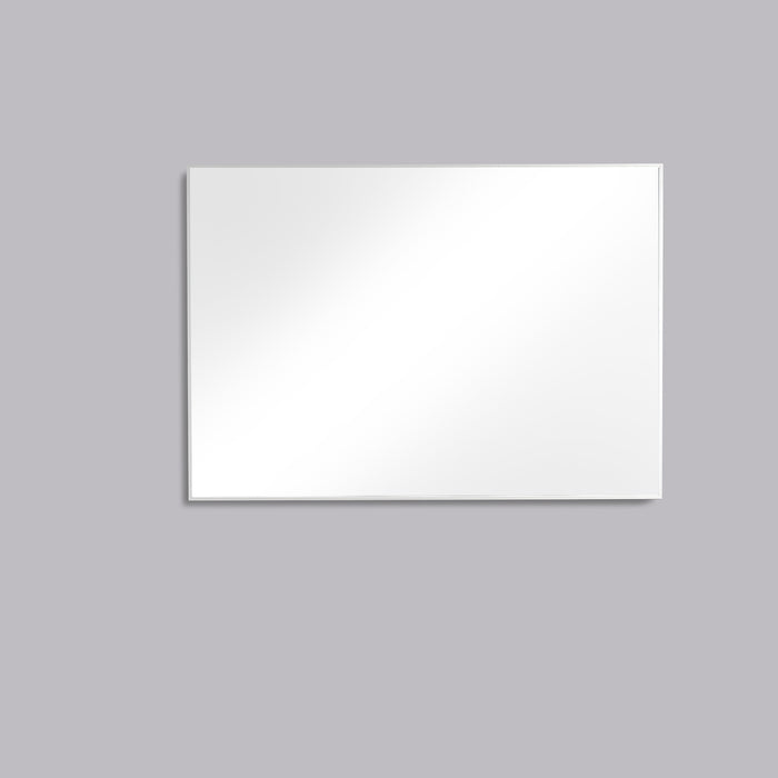 Eviva Sax Polished Chrome Framed Bathroom Wall Mirror
