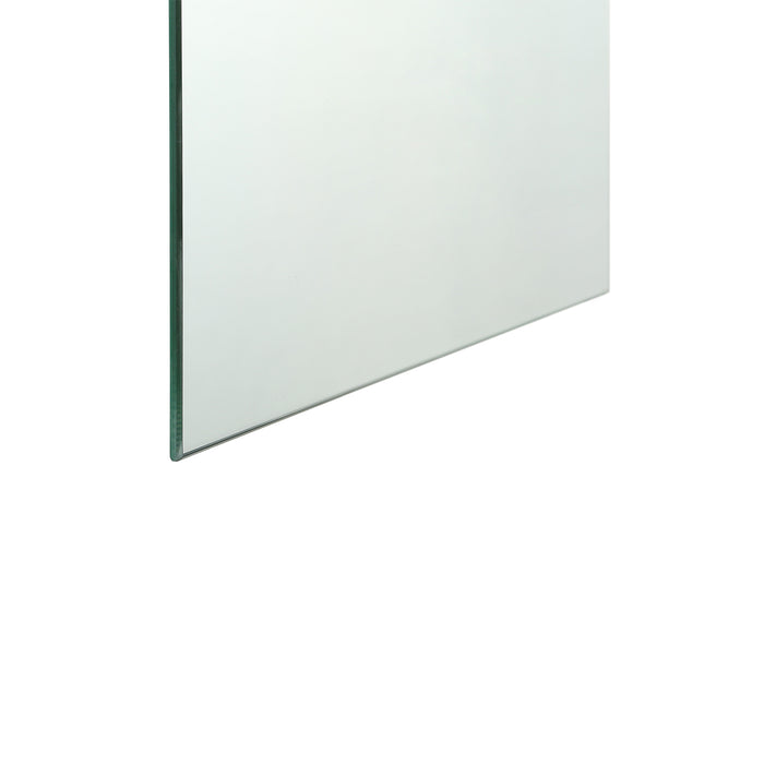Eviva Sleek Frameless Bathroom Wall Mirror