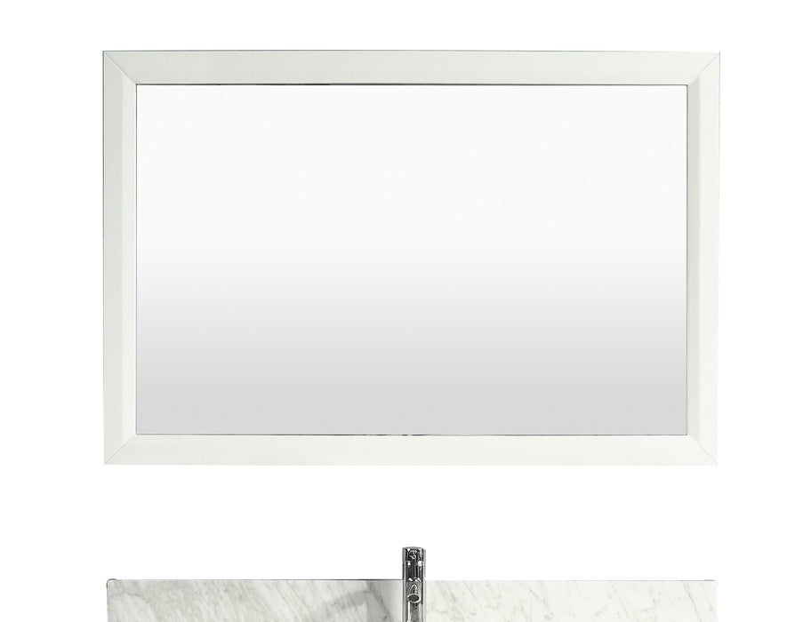 Eviva Aberdeen 48" Framed Bathroom Wall Mirror