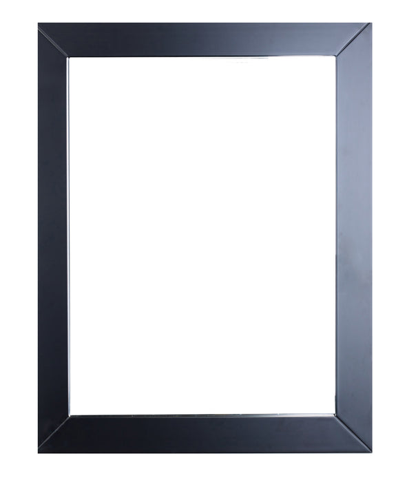 Eviva New York Bathroom Vanity Mirror Full Frame Espresso Wall Mount