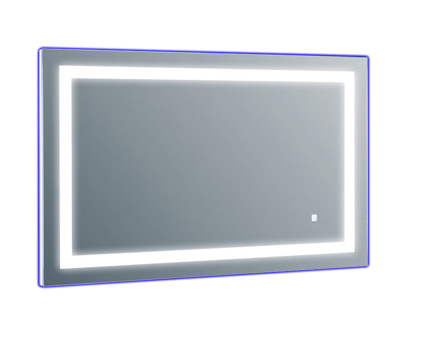 Eviva EVMR52 - LED Deco Piece Wall Mounted Lighted Bathroom Vanity, Backlit LED Mirror with Frame Lights