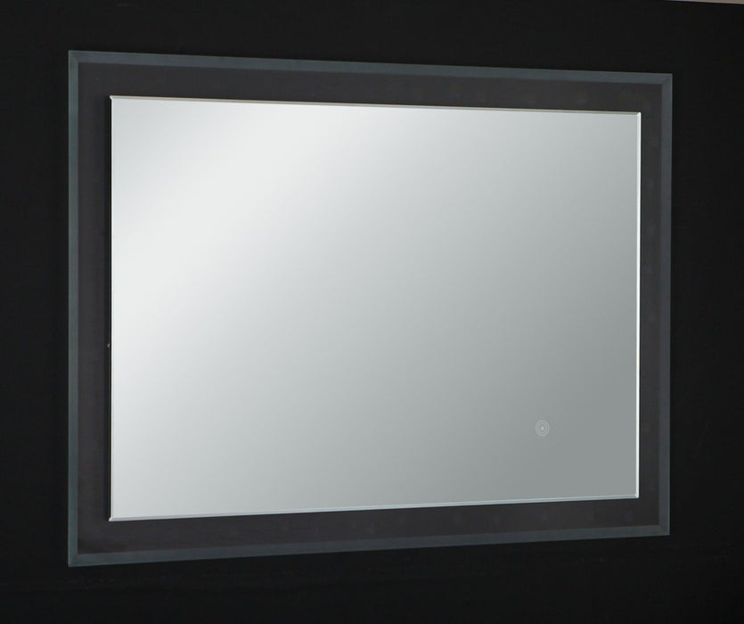 Eviva Evolution EVMR55-24X31-LED Modern Bathroom 24" LED Backlit Mirror with Base Lights