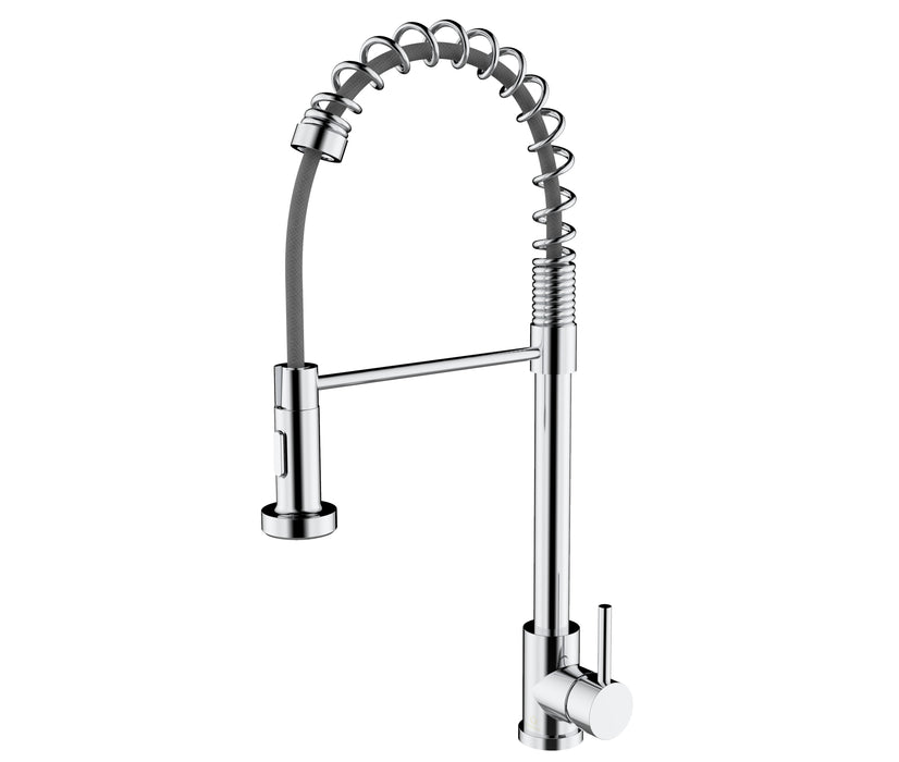 Lanuvio Brass Kitchen Faucet w/ Pull Out Sprayer