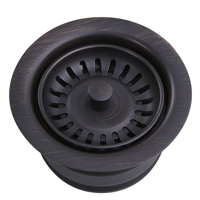 Accessory - Nantucket Sink 3.5" Extended Flange Disposal Kitchen Drain Brushed Oil Rubbed Bronze