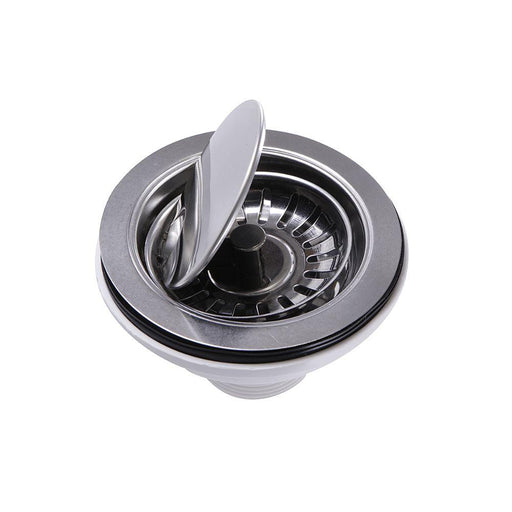 Accessory - Nantucket Sinks' NS35LCC-CH Chrome Flip Top Crumb Cup Kitchen Drain