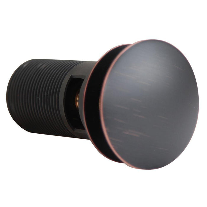 Accessory - Nantucket Sinks' Oil Rubbed Bronze Finish Umbrella Drain With Overflow NS-UDORB-OF