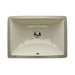 Bathroom Sink - Nantucket Sinks 16" X 11" Undermount Ceramic Sink In Bisque UM-16x11-B