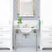 Bathroom Sink - Nantucket Sinks 17" X 14" White Glazed Bottom Undermount GB-17x17-W Oval Ceramic Sink