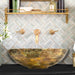 Bathroom Sink - Nantucket Sinks Drake Fireclay Hand-decorated Vanity Sink - Matte Black