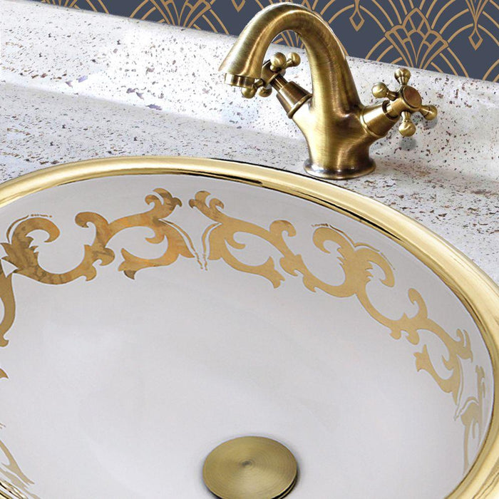 Bathroom Sink - Nantucket Sinks Sanremo Italian Fireclay Vanity Sink
