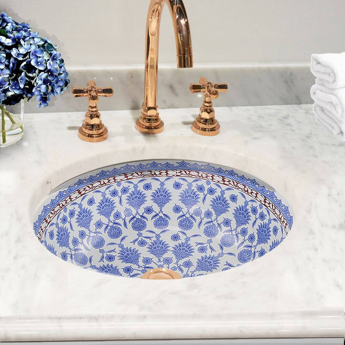 Bathroom Sink - Nantucket Sinks Santorini Italian Fireclay Vanity Sink