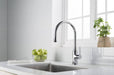 Kitchen Faucet - Stufurhome Everton Kitchen Faucet Gooseneck Single Lever Mixer In Chrome