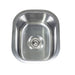 Kitchen Sink - Nantucket Sinks 15" Rectangle Undermount Stainless Steel Bar/Prep Sink, 18 Gauge