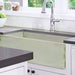 Kitchen Sink - Nantucket Sinks 33" Farmhouse Fireclay Sink With Shabby Green Finish