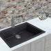 Kitchen Sink - Nantucket Sinks 33-inch Dual-mount Granite Composite Sink In Black