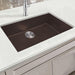 Kitchen Sink - Nantucket Sinks 33-inch Dual-mount Granite Composite Sink In Brown