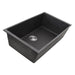 Kitchen Sink - Nantucket Sinks 33-inch Undermount Granite Composite Sink In Black