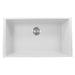 Kitchen Sink - Nantucket Sinks 33-inch Undermount Granite Composite Sink In White