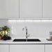 Kitchen Sink - Nantucket Sinks 50/50 Double Bowl Undermount Granite Composite Black