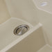 Kitchen Sink - Nantucket Sinks 60/40 Double Bowl Dual-mount Granite Composite Sand