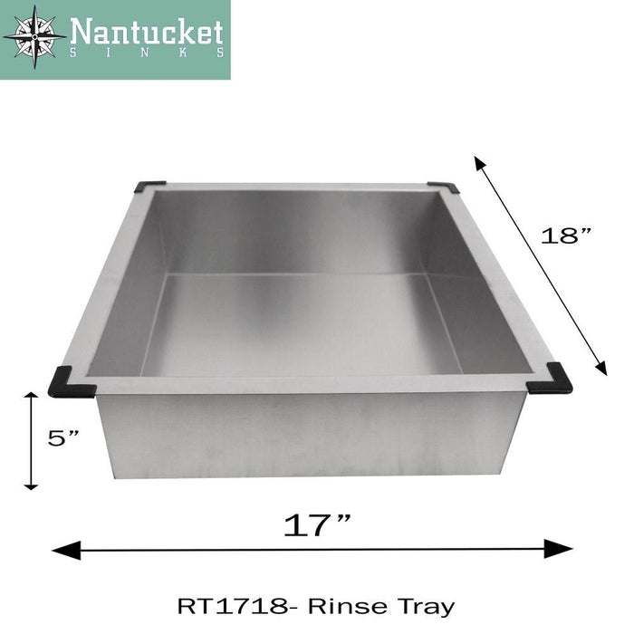 Kitchen Sink - Nantucket Sinks Deluxe Rinse Tray RT1718