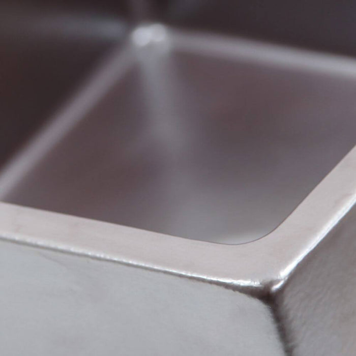 Kitchen Sink - Nantucket Sinks Double Bowl Farmhouse Fireclay Sink With Metallic Glaze