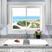Kitchen Sink - Nantucket Sinks Large Double Bowl Prep Station Topmount Granite Composite White