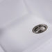 Kitchen Sink - Nantucket Sinks Large Single Bowl Undermount Granite Composite White